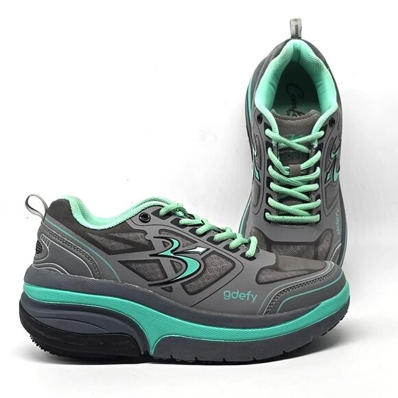 Gdefy Shoes - GDefy Gravity Defyer Ion Gray Athletic Sneakers Shoes Women's Size 7.5